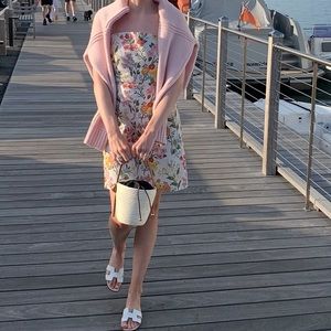 Coco Shop Mini Slip Dress Multi Floral